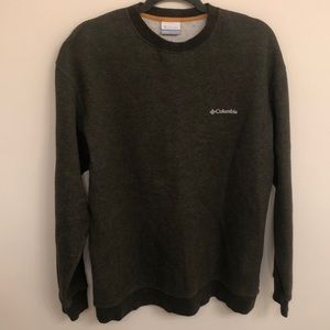 Columbia Forest Green Crewneck Sweatshirt - Large
